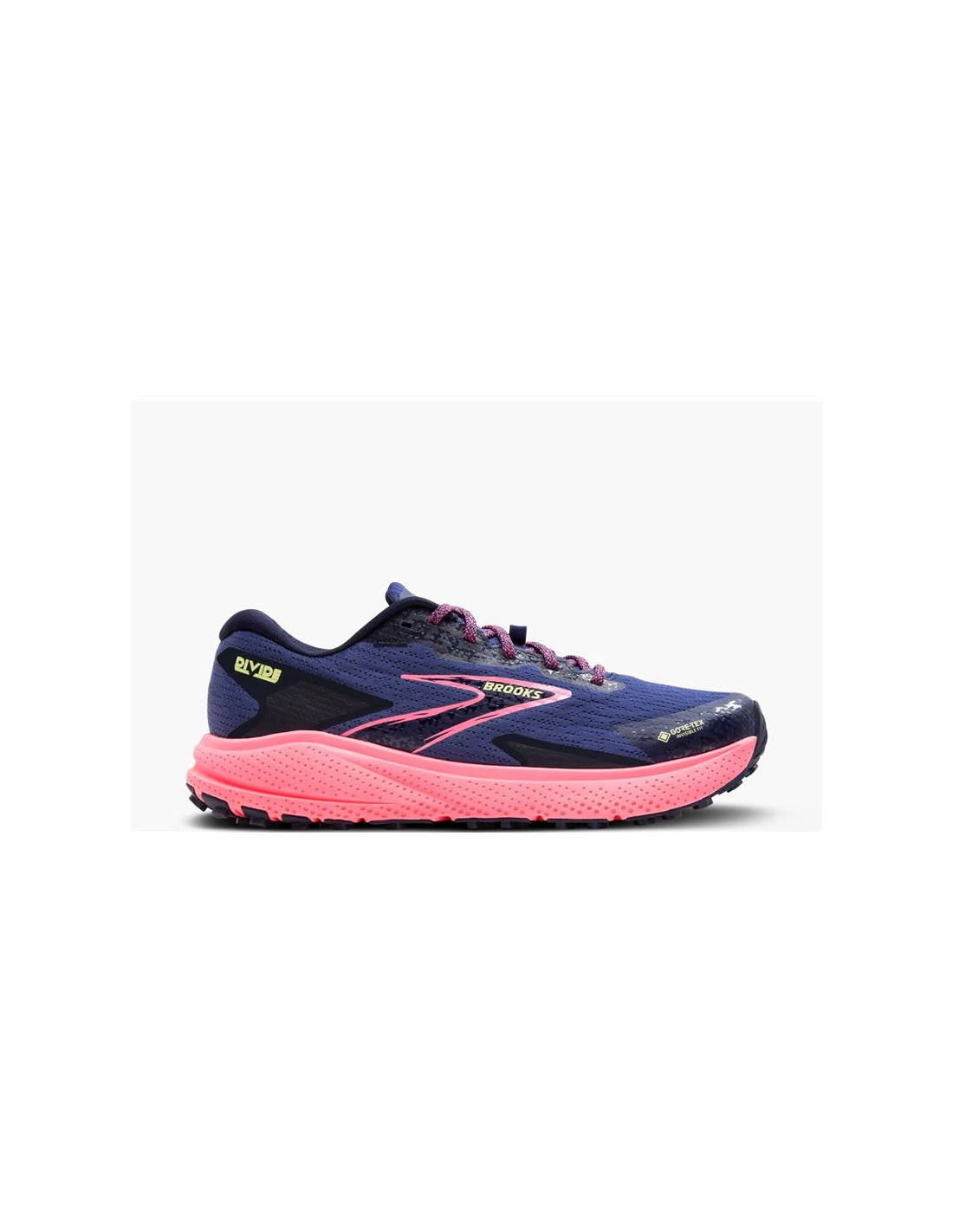 Chaussures Trail Brooks by Divide 5 GTX Rose Bleu Femme