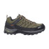 Chaussures Montagne CMP Trekking Homme de Rigel Low Shoes Wp Olive-Flame