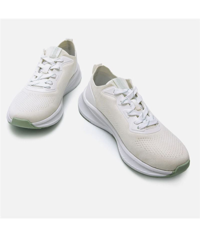 Chaussures Femme Mustang Somo Knitting Blanc / Tp