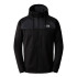 Moletom The North Face Reaxion Fleece F/Z Preto Homem