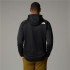Moletom The North Face Reaxion Fleece F/Z Preto Homem