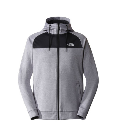 Sweat The North Face Reaxion Fleece F/Z Gris Homme