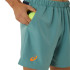 Calça Tênis Court Homem Calções de ASICS 7In Short Green