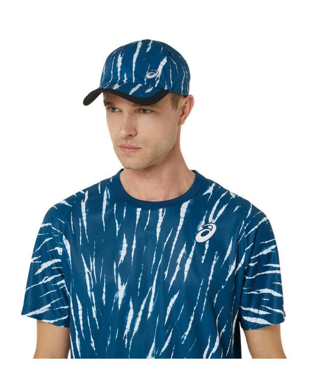 T-shirt Tennis Haut Homme by ASICS Game Ss Bleu