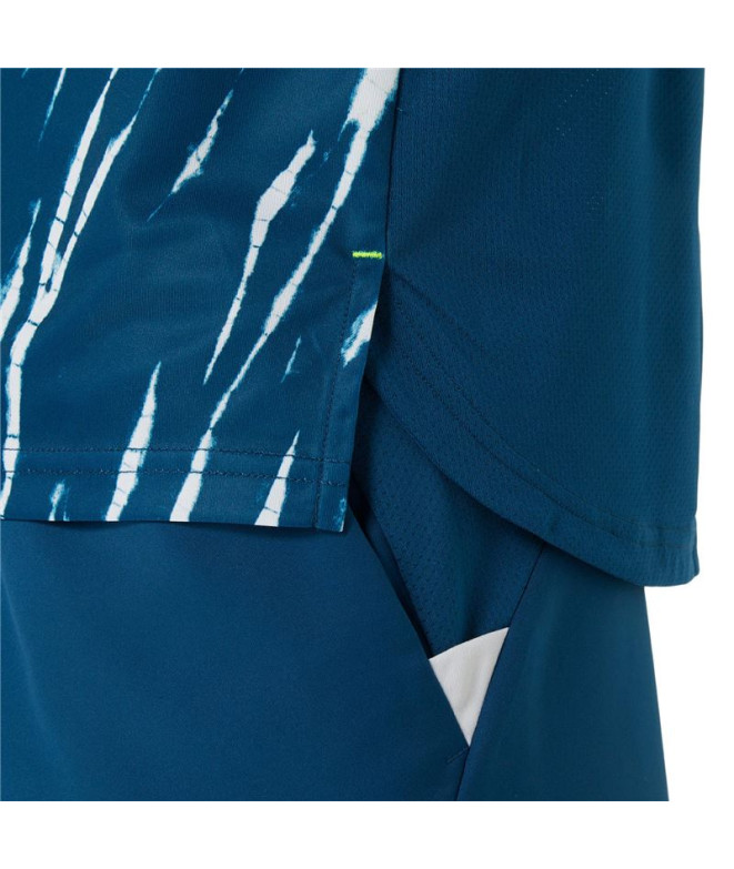 Camiseta Tênis Top Homem por ASICS Game Ss Azul
