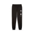 Calça Homem Calças de treino Puma Power Graphic Fleece Cl Preto