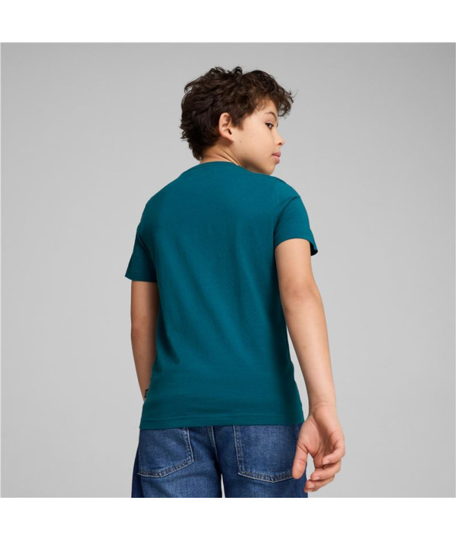 T-shirt Enfant Puma Ess+ Mid 90S Graphic Blue