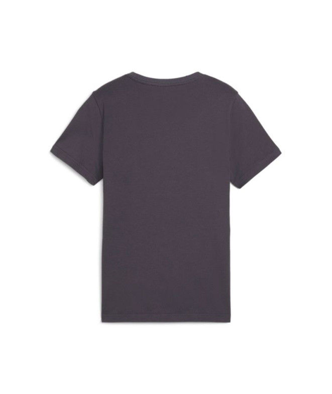 Camiseta Puma Ess+ Mid 90S Graphic Niño Gris