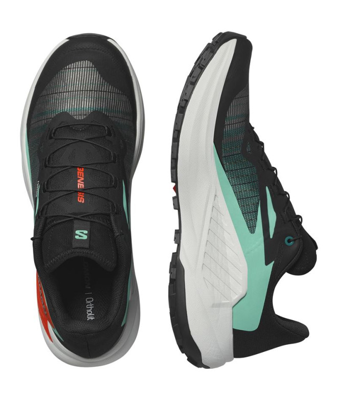 Chaussures Trail Salomon de Genesis Noir/Vert...