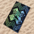 Toalha Secaneta 100X170 Jacquard Veludo Surfme Verde
