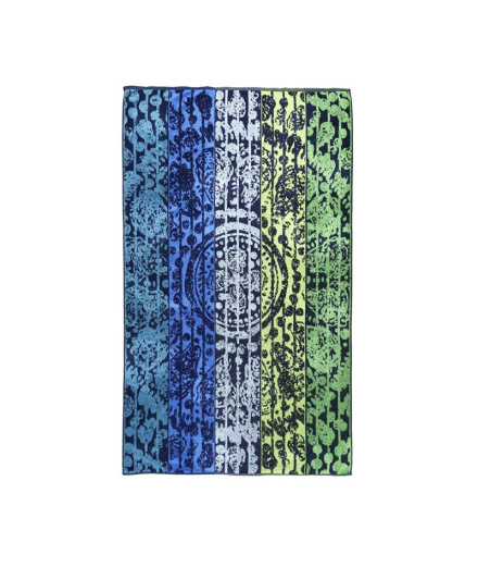 Toalla de Playa y piscina Secaneta Jacquard Terc.Davao Verde