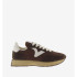 Sapatilhas Mulher Victoria Cosmos Nylon e Camurça Chocolate