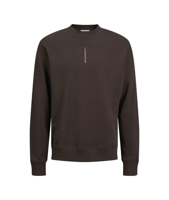 Sudadera Jack and Jones Jjmicah Neck Mulch Hombre