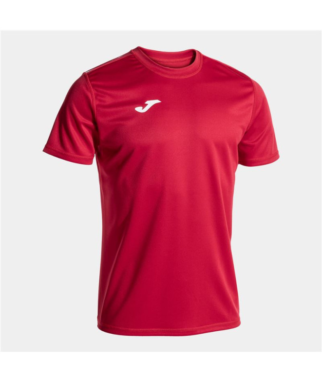 T-shirt Joma Rugby Homme Manches courtes Olympiade rouge