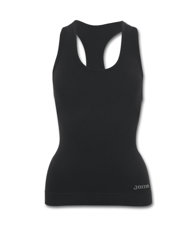 Camiseta Joma Mulher Suspensórios Brama Classic Preto