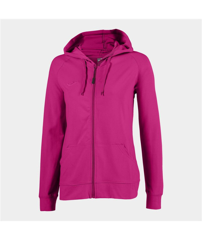 Chaqueta Capucha Joma Corinto Mujer/Niña Fucsia