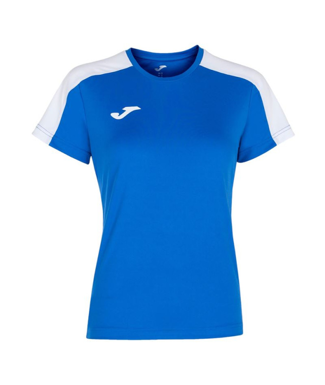 Camiseta Joma Mulher Royal-White da Academia