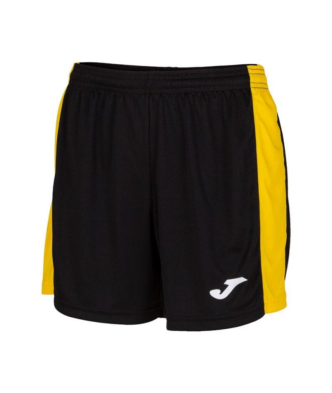 Joma MulherMenina Maxi curto / Preto-amarelo