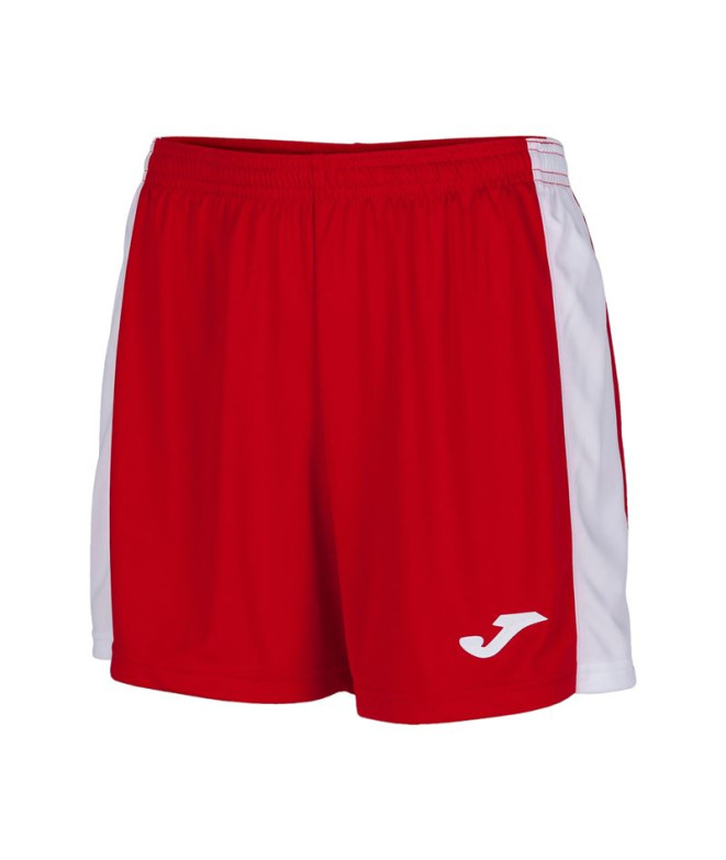 Joma FemmeFille Short Maxi / Rouge-Blanc