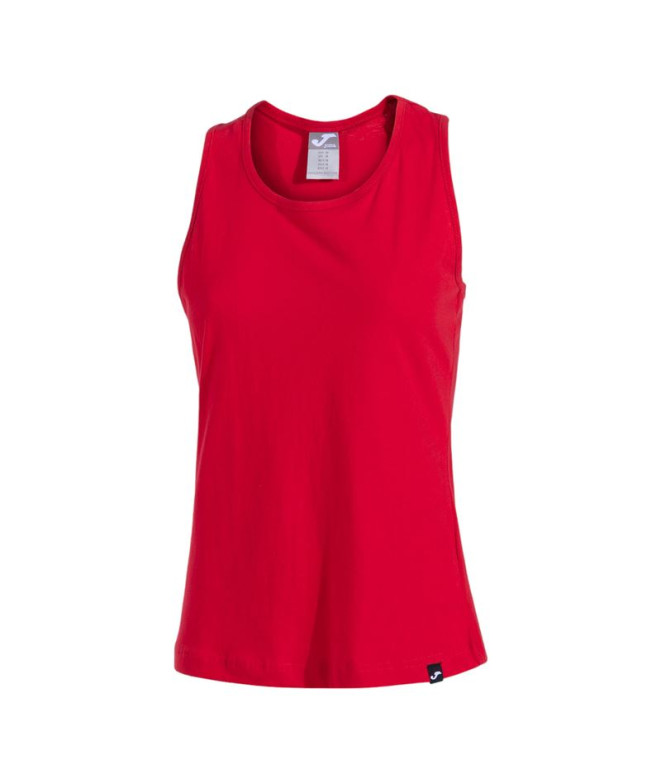 Camiseta Joma Mulher Braçadeiras Oasis Vermelho