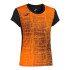 Camiseta Joma MulherMenina Manga curta Elite VIII / Preto Laranja