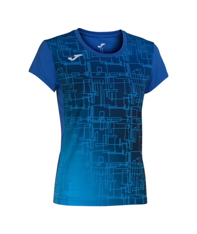 Camiseta Joma MulherMenina Manga curta Elite VIII / Royal