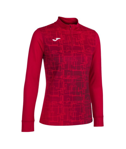Camiseta Mizuno Manga Larga Para Mujer - Roja