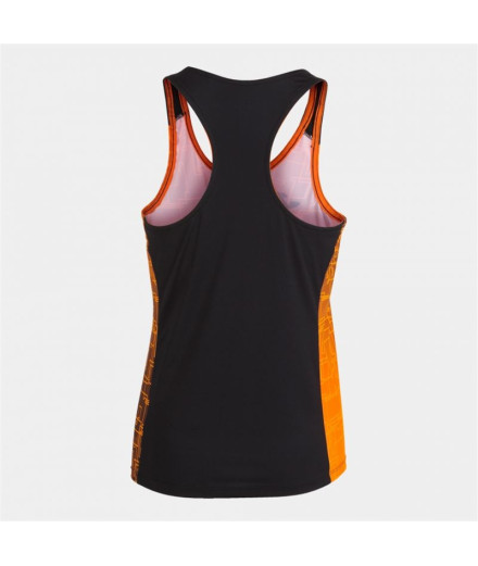 T-shirt Running Joma Femme Elite VIII Orange Noir 2