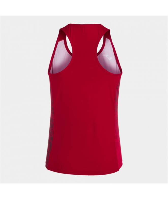 Camiseta Running Joma Mulher Elite VIII Vermelho