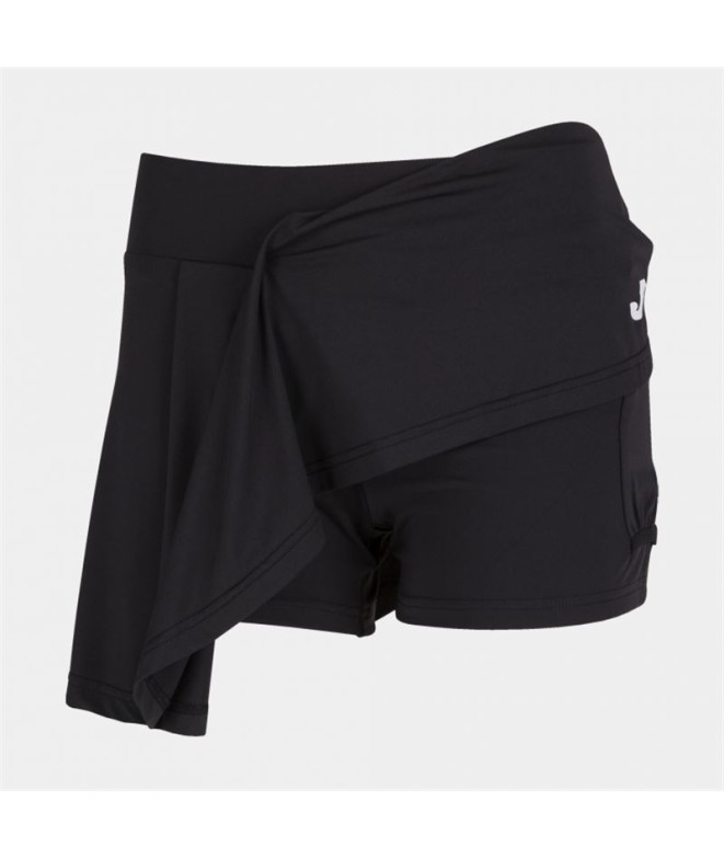 Jupe Tennis Femme de Jomatorneo Noir Blanc
