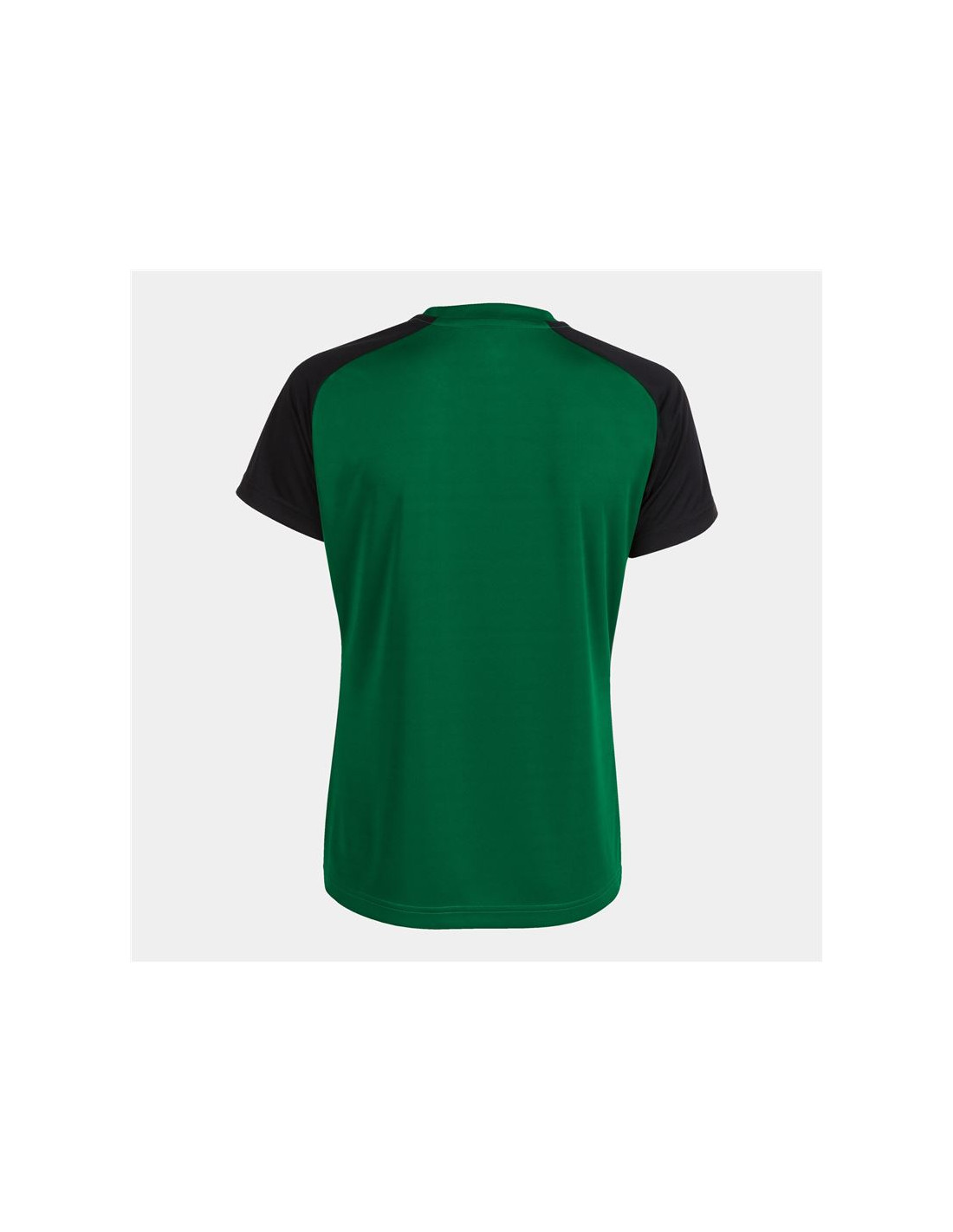 Camiseta de Fútbol Joma Academy IV Manga Corta Mujer Verde Negro