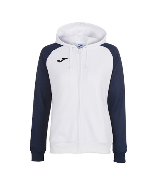 Veste Joma Femme Academy IV Capuche Marine Blanc