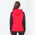 Casaco Joma Mulher Capuz Academy IV Vermelho Preto