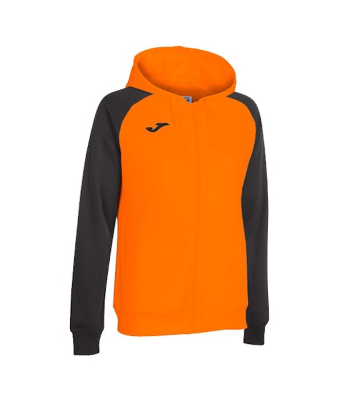 Casaco Joma Mulher Capuz Academy IV laranja preto