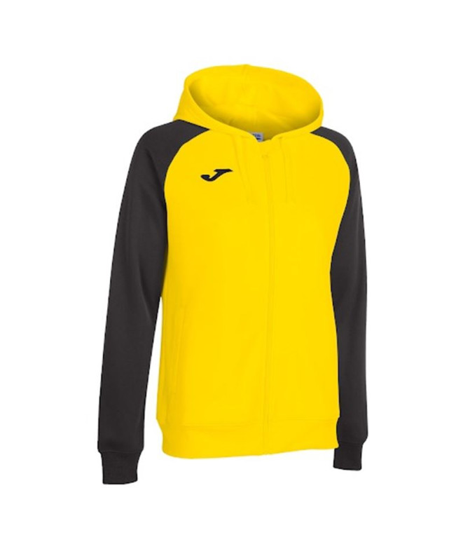 Casaco Joma Academy IV Mulher com capuz Amarelo Preto