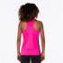 Camiseta Running Joma Mulher by Record II Braces Fluor Pink Black
