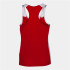 Camiseta Running Joma Mulher de Record II Braçadeiras Vermelho Branco