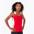 Camiseta Running Joma Mulher de Record II Braçadeiras Vermelho Branco