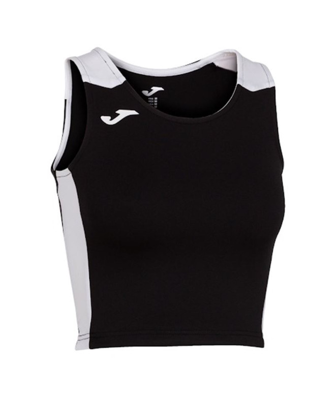 Haut Running Joma Femme de Record II Black White