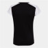 Camiseta Running Joma Mulher from Record II Manga curta Preto Branco