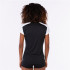 Camiseta Running Joma Mulher from Record II Manga curta Preto Branco