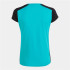 Camiseta Running Joma Mulher by Record II Manga curta Turquesa Preto