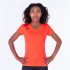 Camiseta Running Joma Mulher from Record II Manga curta /MeninasCoral Fluorine