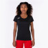 Camiseta Running Joma MulherMenina from Record II Manga curta / Preto