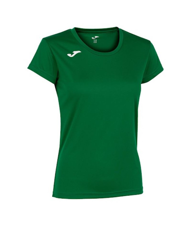 Camiseta de Running Joma Record II Manga Corta Mujer/Niña Verde