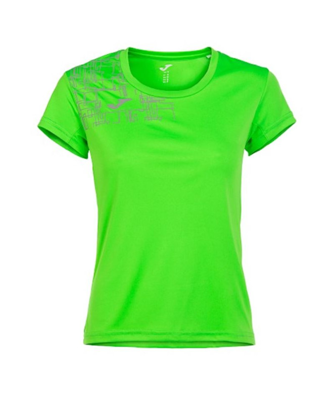 Camiseta Running Joma Mulher de Elite VIII Fluor Green