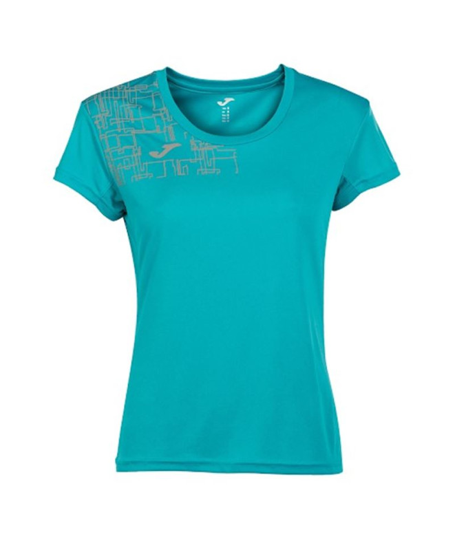 Camiseta Running Joma Mulher de Elite VIII Turquoise