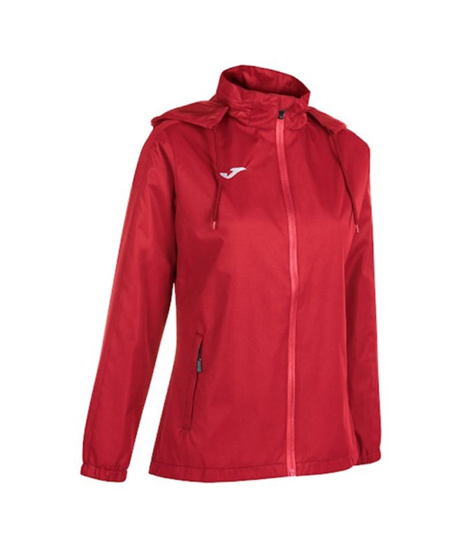 Chubasquero Joma Trivor Mujer Rojo