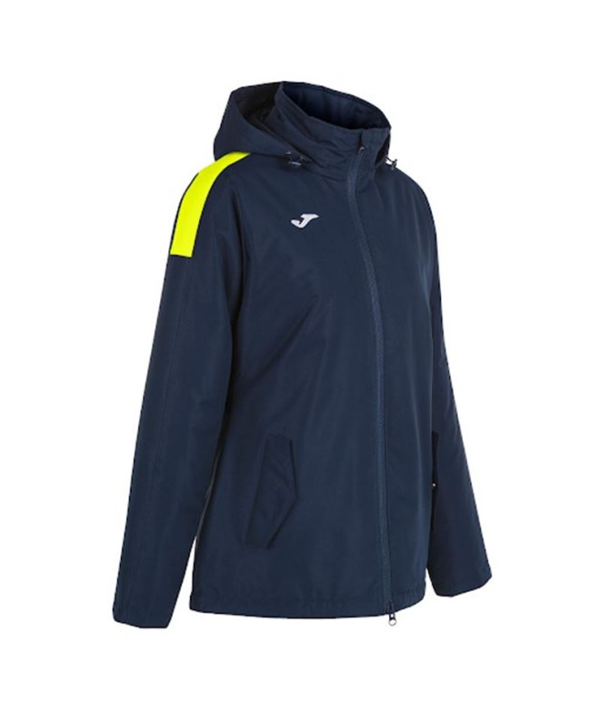 Anorak Joma Trivor Mujer Marino Amarillo Flúor