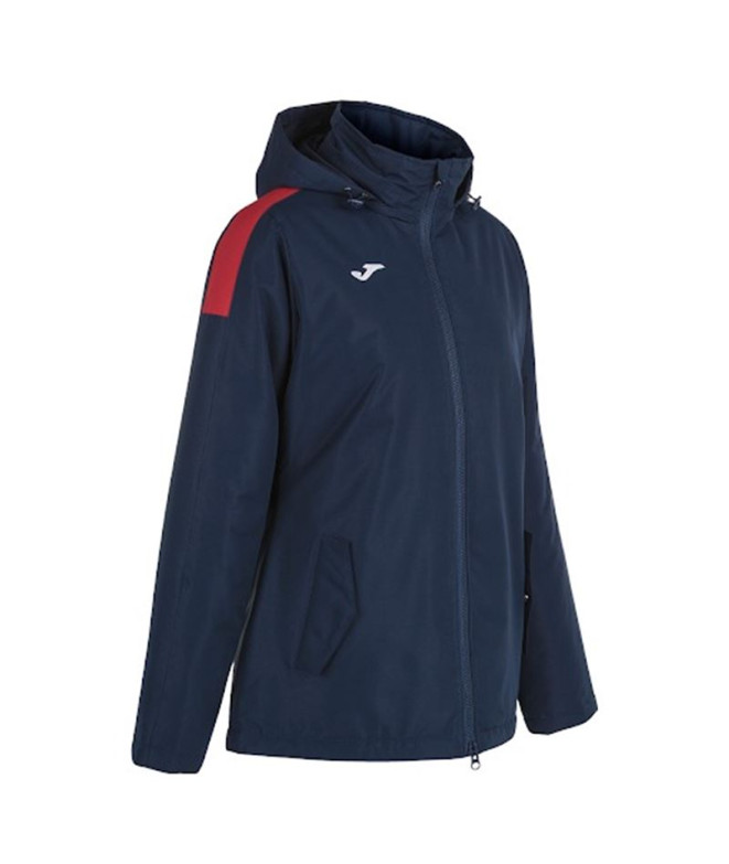 Anorak Joma Trivor Mujer Marino Rojo